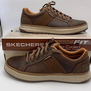 Skechers Men's Moreno-Winsor Oxford brown size 10.5